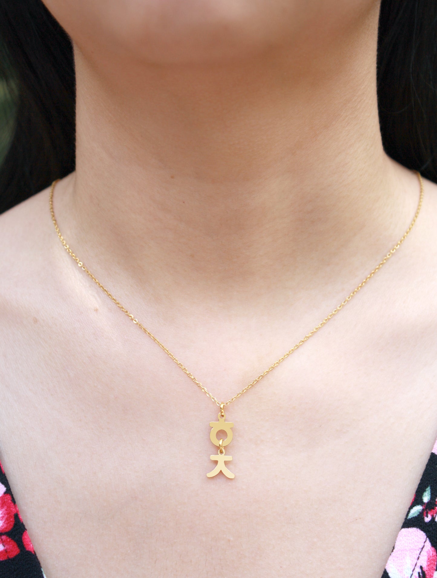 Hangul Alphabet Necklace2