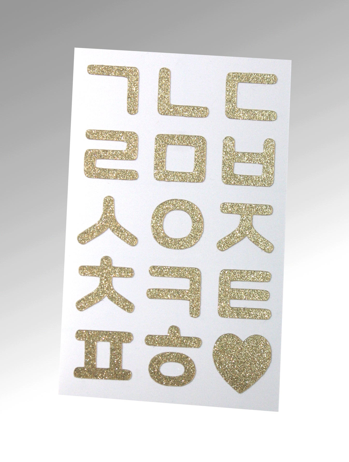 Hangul Alphabet Stickers