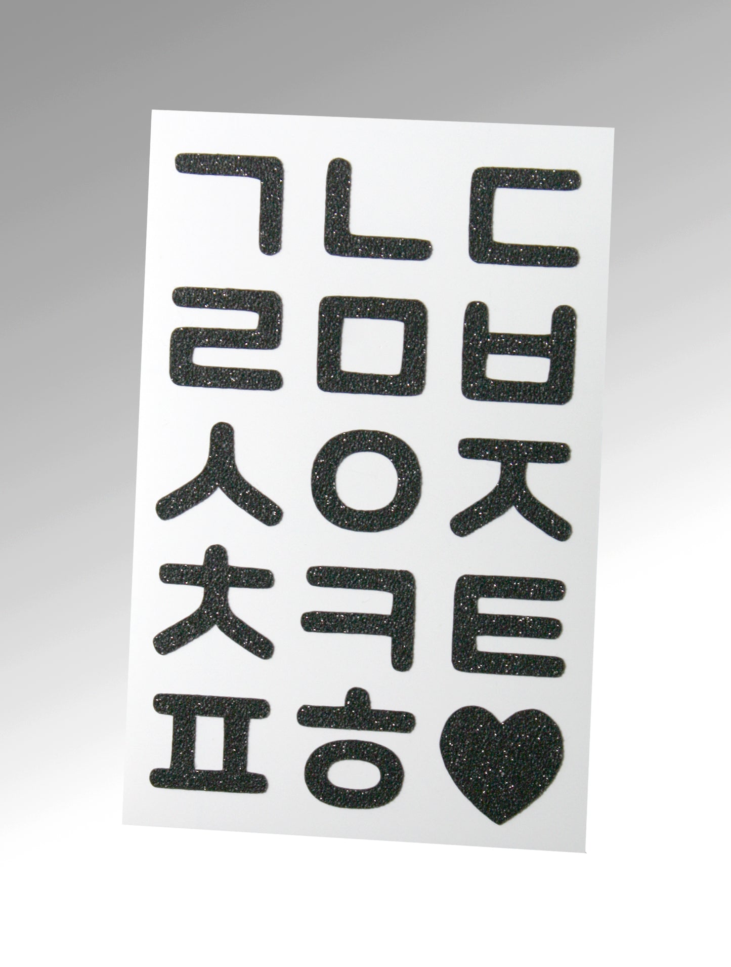 Hangul Alphabet Stickers