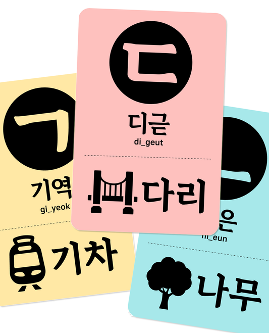 Hangul Flash Card