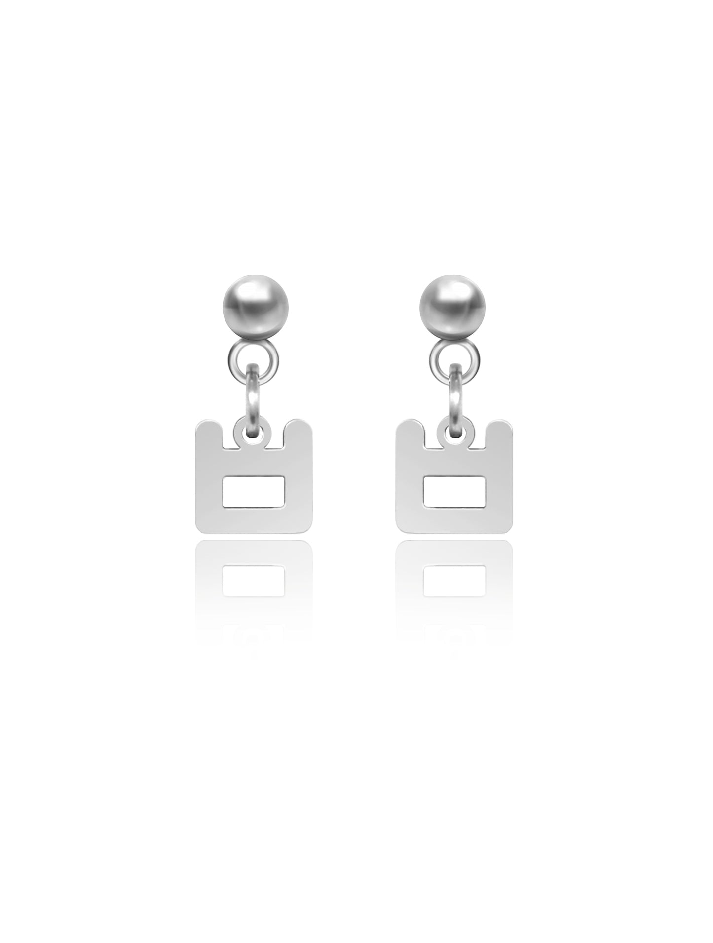 Hangul Alphabet Earrings1